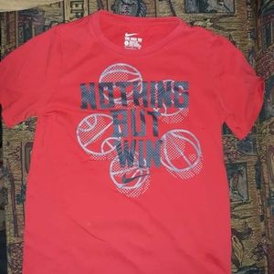 Red Nike tee